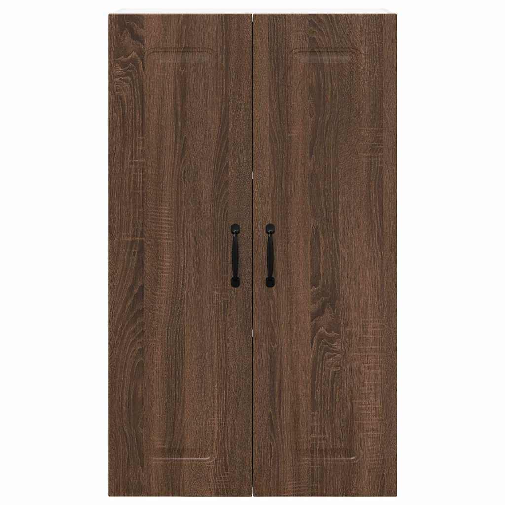 Kitchen Wall Cabinet Brown Oak 60 x 31 x 100 cm Engineered Wood
